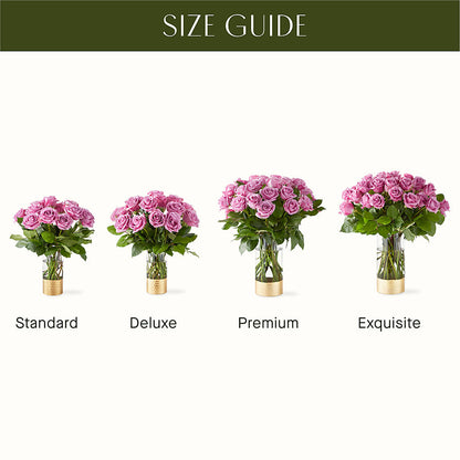 Secret Admirer Lavender Rose Bouquet – ADAM & EVE FLOWERS & BALLOONS, Lafayette IN