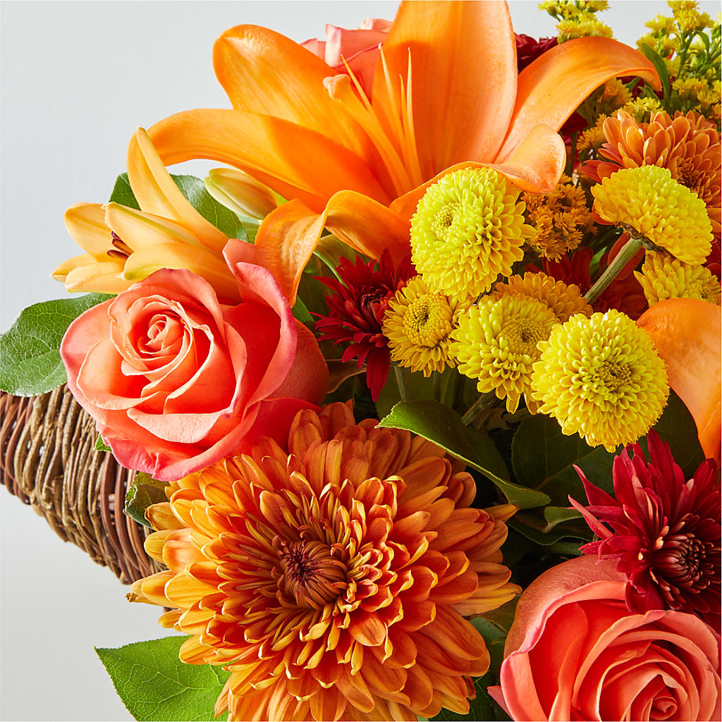 Bouquet of Blessings Cornucopia – ADAM & EVE FLOWERS & BALLOONS, Lafayette IN