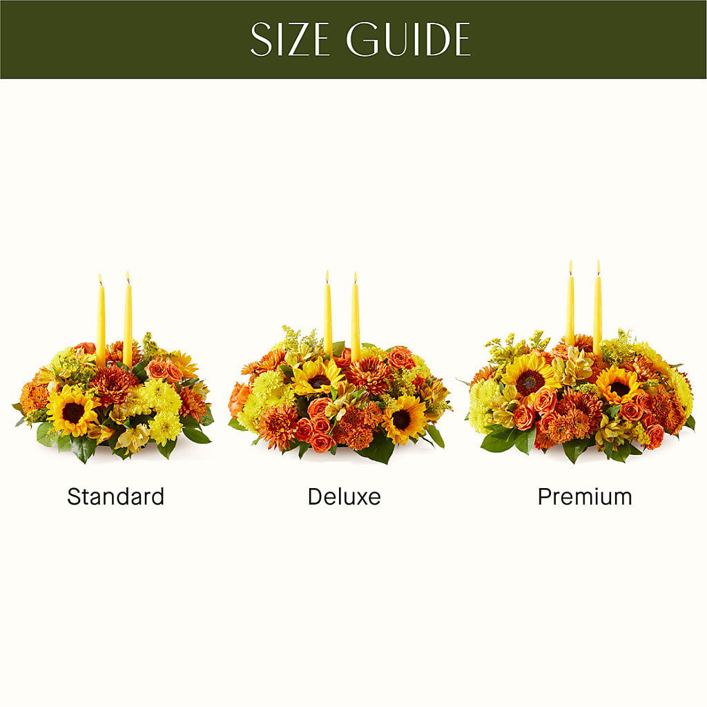 Autumn Harmony Centerpiece – ADAM & EVE FLOWERS & BALLOONS, Lafayette IN
