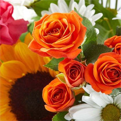 Sun-drenched Blooms Bouquet – ADAM & EVE FLOWERS & BALLOONS, Lafayette IN