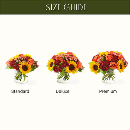 September Sunset Bouquet – ADAM & EVE FLOWERS & BALLOONS, Lafayette IN