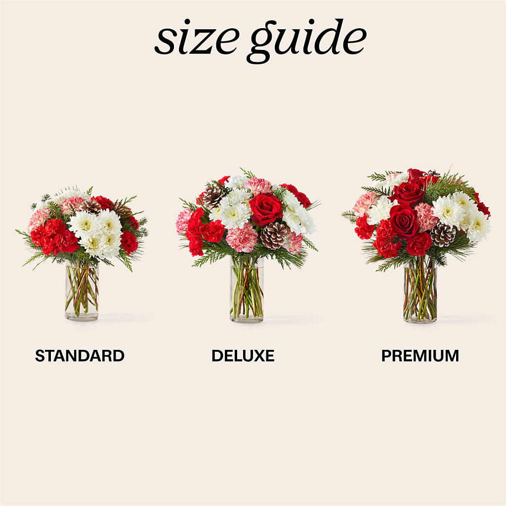 Candy Cane Lane Bouquet – ADAM & EVE FLOWERS & BALLOONS, Lafayette IN