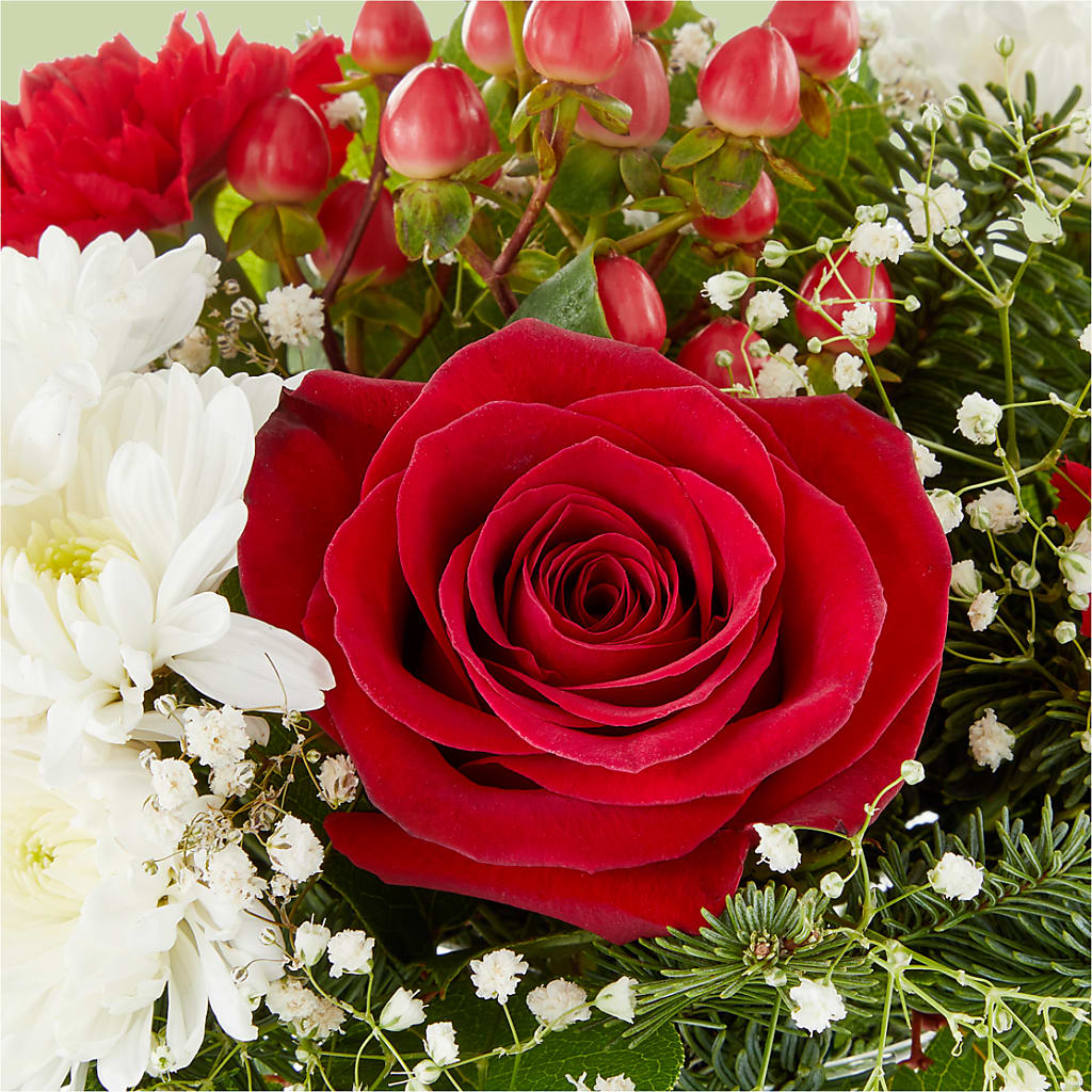 Chance of Flurries Bouquet – ADAM & EVE FLOWERS & BALLOONS, Lafayette IN
