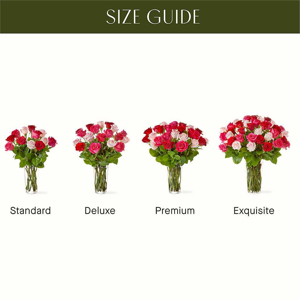 Charming Rose Bouquet – ADAM & EVE FLOWERS & BALLOONS, Lafayette IN