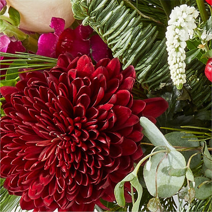 Cranberry Fizz Bouquet – ADAM & EVE FLOWERS & BALLOONS, Lafayette IN