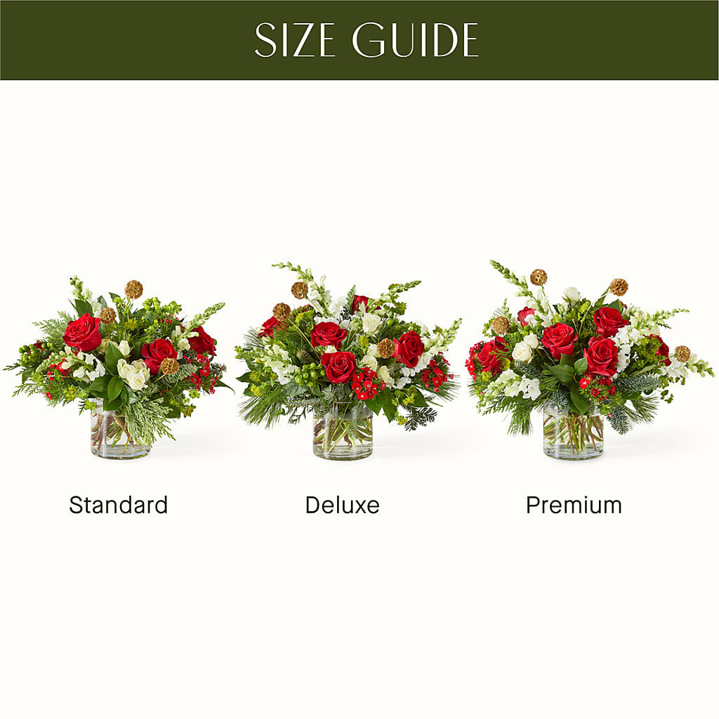 Deck the Halls Bouquet – ADAM & EVE FLOWERS & BALLOONS, Lafayette IN