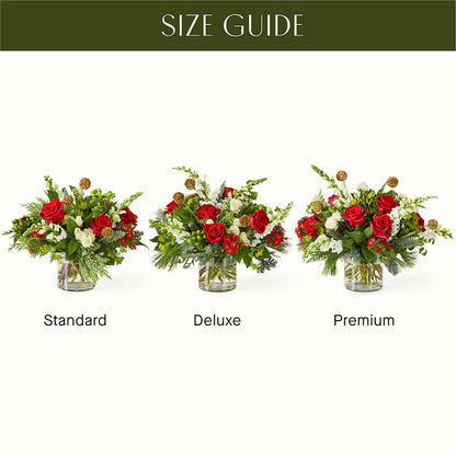 Deck the Halls Bouquet – ADAM & EVE FLOWERS & BALLOONS, Lafayette IN