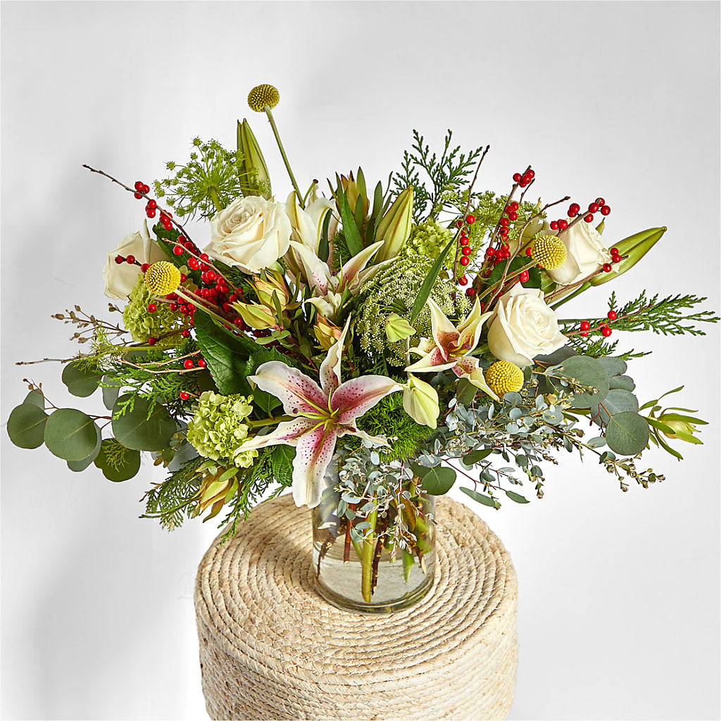 Berry & Bright Bouquet – ADAM & EVE FLOWERS & BALLOONS, Lafayette IN