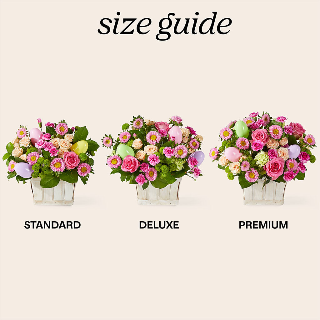 Get Eggcited Basket – ADAM & EVE FLOWERS & BALLOONS, Lafayette IN