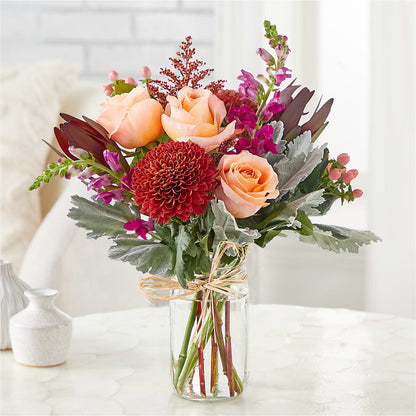 Moody Hues Bouquet – ADAM & EVE FLOWERS & BALLOONS, Lafayette IN