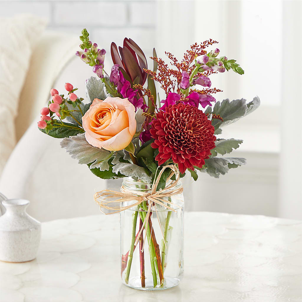 Moody Hues Bouquet – ADAM & EVE FLOWERS & BALLOONS, Lafayette IN