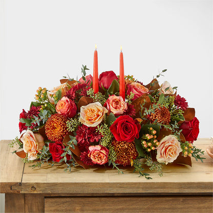 Gather Near Centerpiece – ADAM & EVE FLOWERS & BALLOONS, Lafayette IN