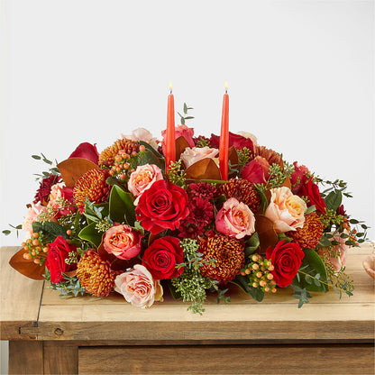 Gather Near Centerpiece – ADAM & EVE FLOWERS & BALLOONS, Lafayette IN