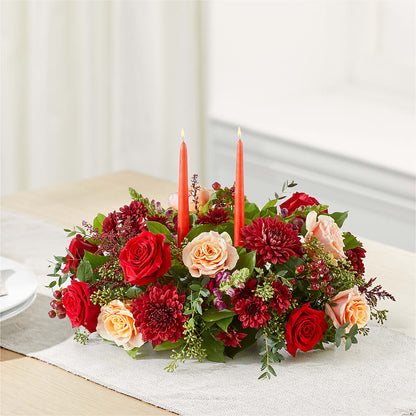 Most Thankful Centerpiece – ADAM & EVE FLOWERS & BALLOONS, Lafayette IN