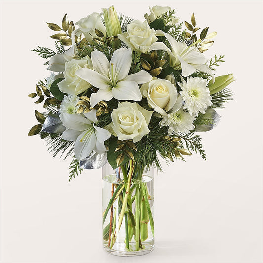 Wintry Mix Bouquet – ADAM & EVE FLOWERS & BALLOONS, Lafayette IN