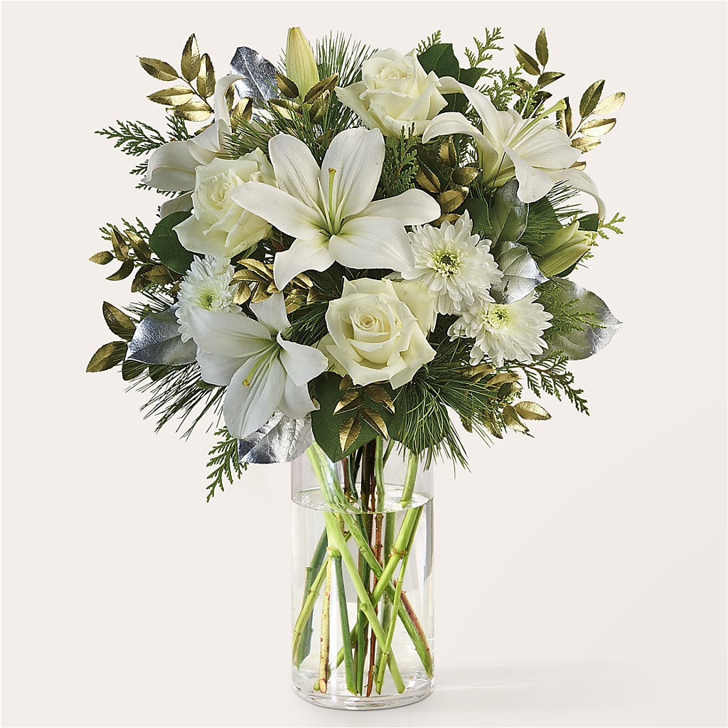 Wintry Mix Bouquet – ADAM & EVE FLOWERS & BALLOONS, Lafayette IN
