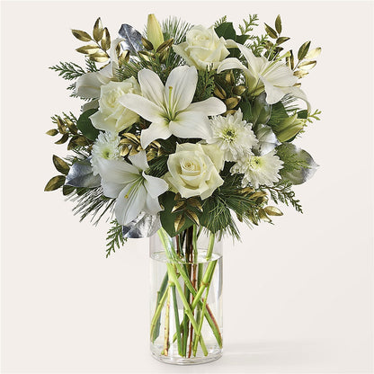 Wintry Mix Bouquet – ADAM & EVE FLOWERS & BALLOONS, Lafayette IN