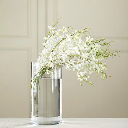 White Dendrobium Bouquet – ADAM & EVE FLOWERS & BALLOONS, Lafayette IN